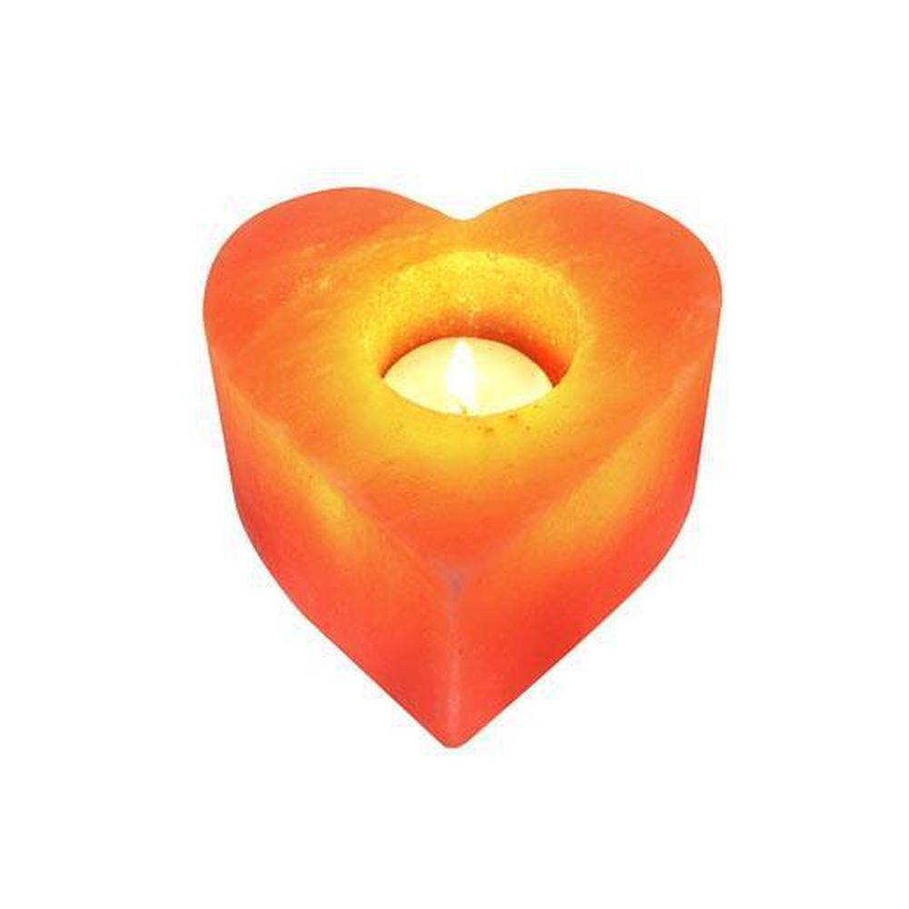 Himalayan Pink Salt Candleholder Shape | Crystal Rock | Pink Rock-Himalayan products-The Himalayan Salt Collective